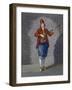 Musician of the Greek Islands, Plate 70-Jean Baptiste Vanmour-Framed Giclee Print