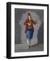 Musician of the Greek Islands, Plate 70-Jean Baptiste Vanmour-Framed Giclee Print