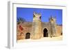 Musician Outside Bab Zaer, the Main Gate, Chellah, Rabat, Morocco, North Africa-Neil Farrin-Framed Photographic Print