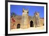 Musician Outside Bab Zaer, the Main Gate, Chellah, Rabat, Morocco, North Africa-Neil Farrin-Framed Photographic Print