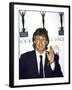 Musician Paul Mccartney at the Rock and Roll Hall of Fame-null-Framed Premium Photographic Print