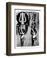 Musician, Royal Marines, 1937-WA & AC Churchman-Framed Giclee Print