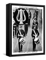 Musician, Royal Marines, 1937-WA & AC Churchman-Framed Stretched Canvas