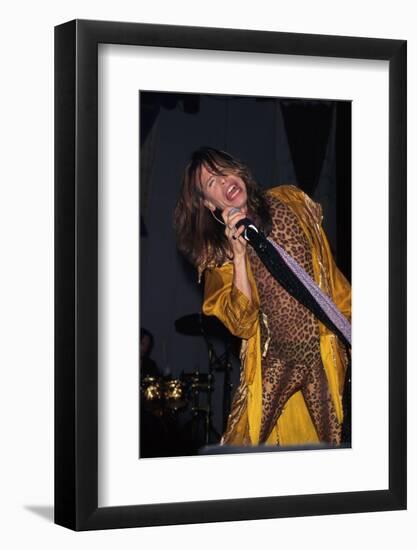 Musician Steven Tyler Performing-Dave Allocca-Framed Photographic Print