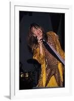 Musician Steven Tyler Performing-Dave Allocca-Framed Photographic Print