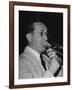 Musician Tommy Dorsey Playing His Trombone-Rex Hardy Jr.-Framed Photographic Print