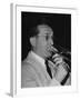 Musician Tommy Dorsey Playing His Trombone-Rex Hardy Jr.-Framed Photographic Print