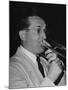 Musician Tommy Dorsey Playing His Trombone-Rex Hardy Jr.-Mounted Photographic Print