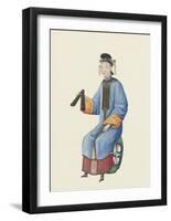 Musician VII-Oriental School -Framed Premium Giclee Print