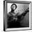 Musician Woody Guthrie (1912-1967) Considered as the Father of Folk Music C. 1940-null-Framed Photo