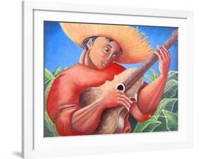 Musician-Oscar Ortiz-Framed Giclee Print