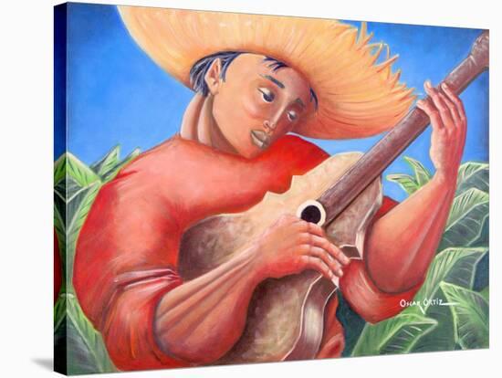 Musician-Oscar Ortiz-Stretched Canvas