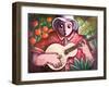 Musician-Oscar Ortiz-Framed Giclee Print