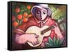 Musician-Oscar Ortiz-Framed Stretched Canvas