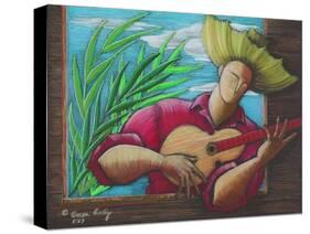 Musician-Oscar Ortiz-Stretched Canvas