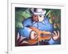 Musician-Oscar Ortiz-Framed Giclee Print