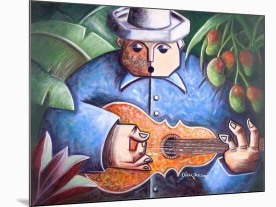 Musician-Oscar Ortiz-Mounted Giclee Print