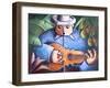 Musician-Oscar Ortiz-Framed Giclee Print