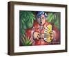 Musician-Oscar Ortiz-Framed Giclee Print