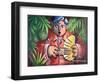 Musician-Oscar Ortiz-Framed Giclee Print