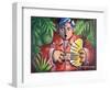 Musician-Oscar Ortiz-Framed Giclee Print