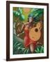 Musician-Oscar Ortiz-Framed Giclee Print