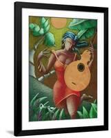 Musician-Oscar Ortiz-Framed Giclee Print