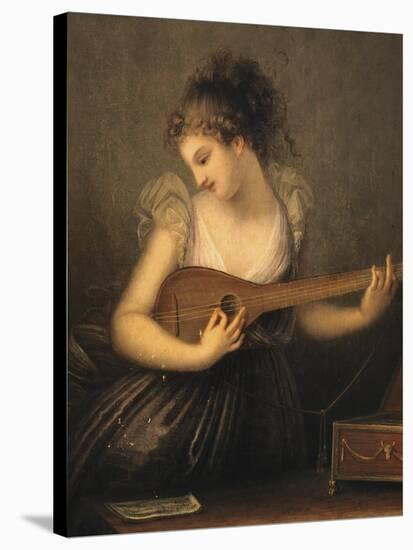 Musician-Antonio Canova-Stretched Canvas