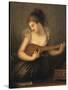 Musician-Antonio Canova-Stretched Canvas