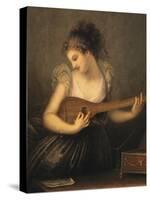 Musician-Antonio Canova-Stretched Canvas