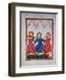 Musicians, 1304-1340-null-Framed Giclee Print