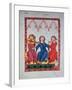 Musicians, 1304-1340-null-Framed Giclee Print