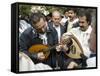 Musicians Attending a Village Wedding, Anogia, Crete, Greek Islands, Greece-Adam Tall-Framed Stretched Canvas