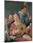 Musicians, C.1623-Pieter Fransz de Grebber-Mounted Giclee Print