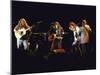 Musicians David Crosby, Neil Young, Graham Nash and Stephen Stills of Group Crosby Performing-David Mcgough-Mounted Premium Photographic Print