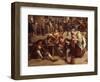 Musicians, from Fête in an Inn, 1674 (Detail)-Jan Havicksz. Steen-Framed Giclee Print