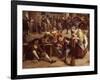 Musicians, from Fête in an Inn, 1674 (Detail)-Jan Havicksz. Steen-Framed Giclee Print