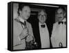 Musicians John Dankworth and Don Lusher with Dennis Matthews of Crescendo Magazine, London, 1985-Denis Williams-Framed Stretched Canvas