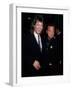 Musicians Ozzy Osbourne and Billy Joel-null-Framed Photographic Print