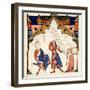 Musicians Playing a Viola and a Tambourine, from the "Chansonnier des Nobles"-null-Framed Giclee Print