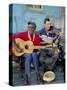 Musicians Playing Salsa, Santiago De Cuba, Cuba, West Indies, Central America-R H Productions-Stretched Canvas