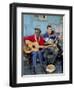 Musicians Playing Salsa, Santiago De Cuba, Cuba, West Indies, Central America-R H Productions-Framed Photographic Print