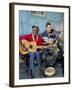 Musicians Playing Salsa, Santiago De Cuba, Cuba, West Indies, Central America-R H Productions-Framed Photographic Print