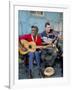 Musicians Playing Salsa, Santiago De Cuba, Cuba, West Indies, Central America-R H Productions-Framed Photographic Print