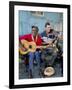 Musicians Playing Salsa, Santiago De Cuba, Cuba, West Indies, Central America-R H Productions-Framed Photographic Print