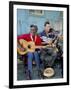 Musicians Playing Salsa, Santiago De Cuba, Cuba, West Indies, Central America-R H Productions-Framed Photographic Print