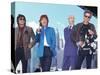 Musicians Ronnie Wood, Mick Jagger, Charlie Watts and Keith Richards of the Rolling Stones-Dave Allocca-Stretched Canvas