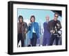 Musicians Ronnie Wood, Mick Jagger, Charlie Watts and Keith Richards of the Rolling Stones-Dave Allocca-Framed Premium Photographic Print