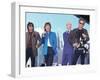 Musicians Ronnie Wood, Mick Jagger, Charlie Watts and Keith Richards of the Rolling Stones-Dave Allocca-Framed Premium Photographic Print