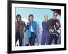 Musicians Ronnie Wood, Mick Jagger, Charlie Watts and Keith Richards of the Rolling Stones-Dave Allocca-Framed Premium Photographic Print